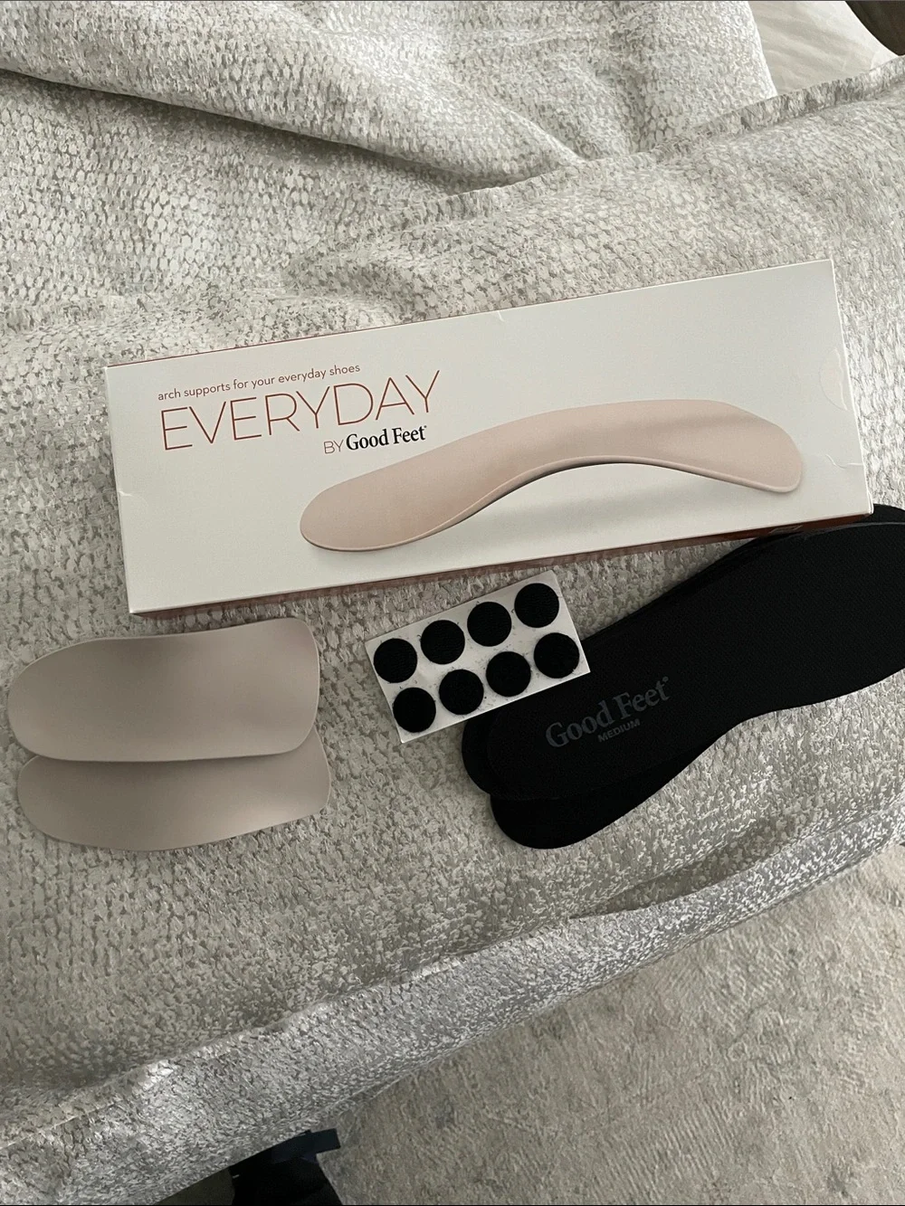 Good Feet Everyday Neutral Arch Support Insoles - Beige